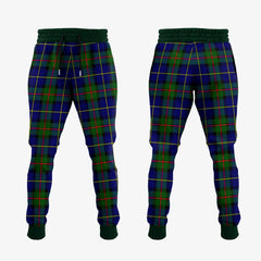 MacLeod Of Harris Modern Tartan Crest Jogger Sweatpants