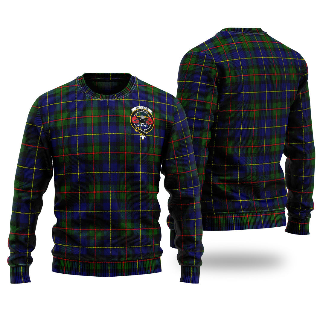 MacLeod Of Harris Modern Tartan Sweater