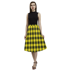 MacLeod of Lewis Modern Tartan Aoede Crepe Skirt