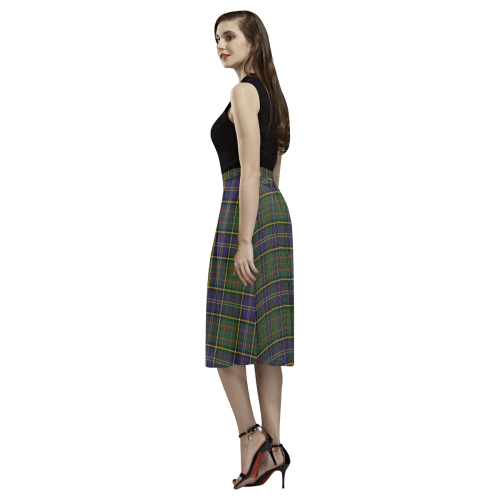 MacMillan Hunting Modern Tartan Aoede Crepe Skirt