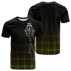 MacMillan Society Of Glasgow Tartan Crest T-shirt - Alba Celtic Style