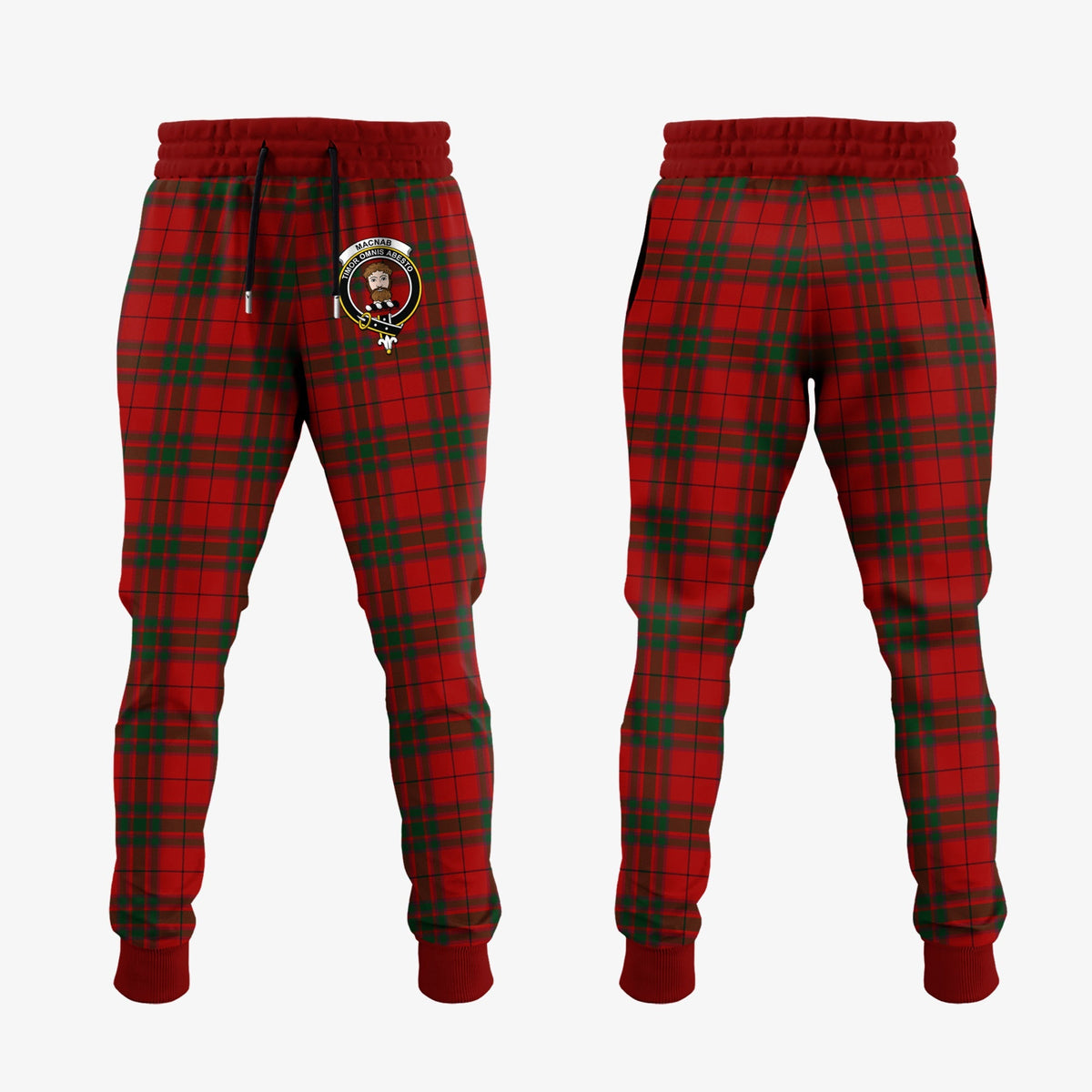 MacNab Tartan Crest Jogger Sweatpants