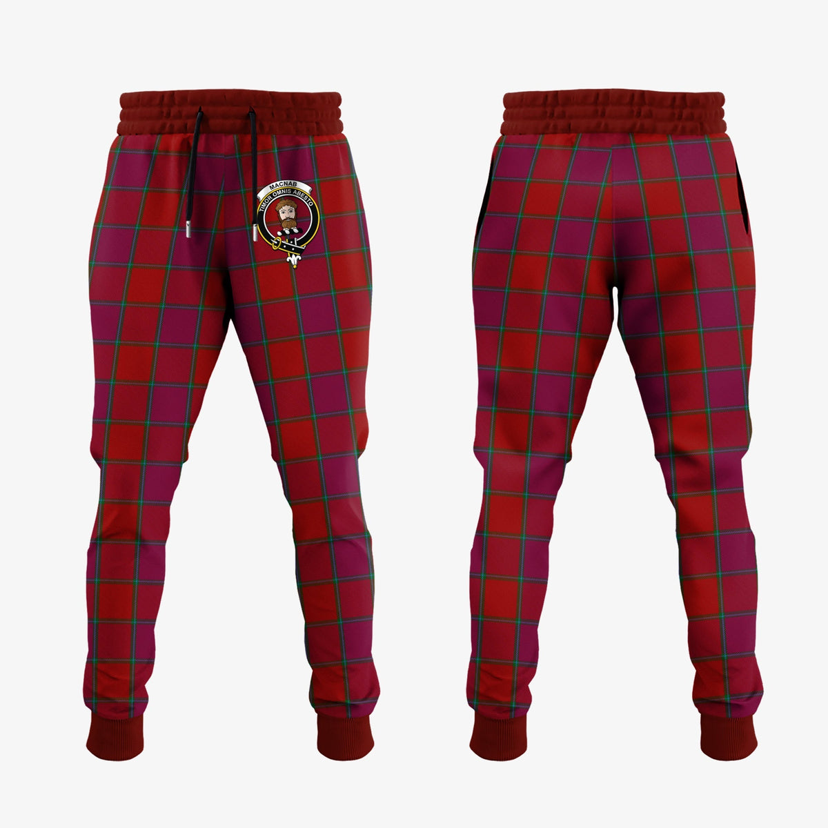 MacNab Old Tartan Crest Jogger Sweatpants