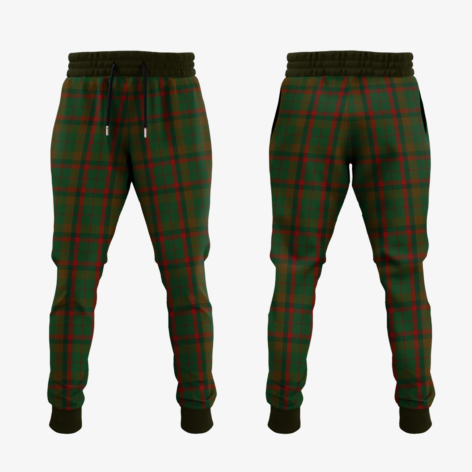 Macnaughton Hunting Tartan Crest Jogger Sweatpants