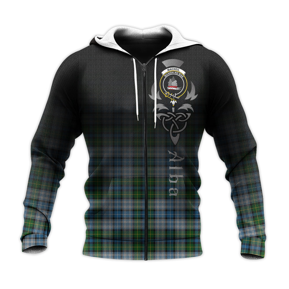 MacNeil Dress Tartan Hoodie - Alba Celtic Style