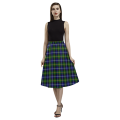 MacNeill of Barra Modern Tartan Aoede Crepe Skirt