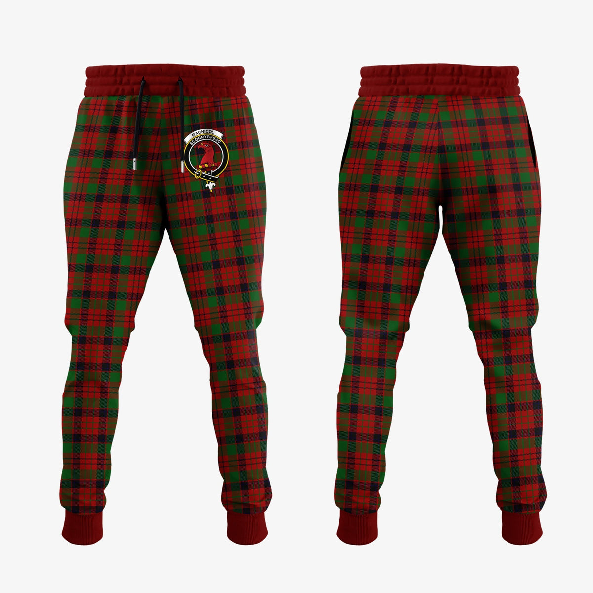 MacNicol Tartan Crest Jogger Sweatpants