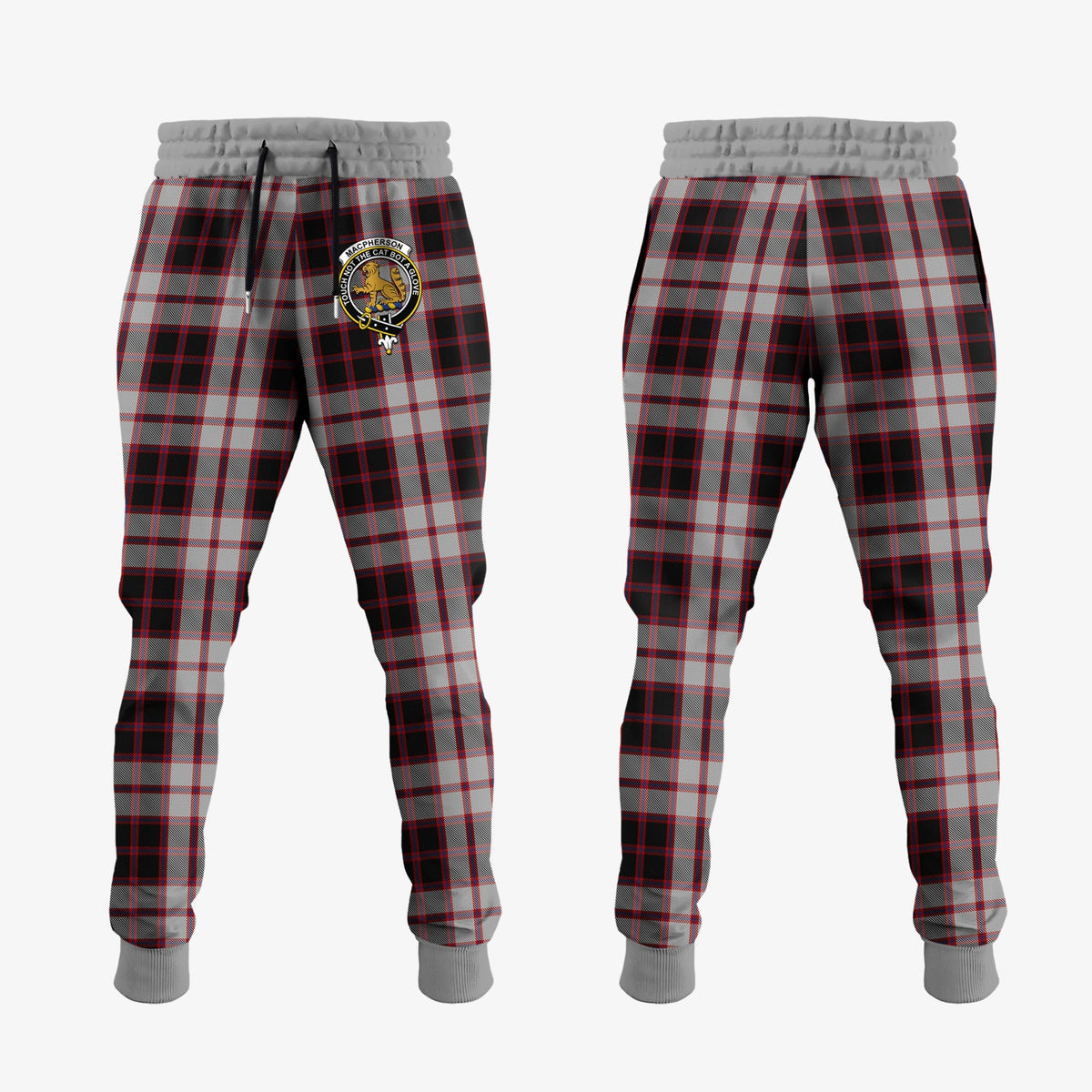 MacPherson Tartan Crest Jogger Sweatpants