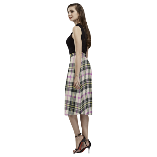 MacPherson Dress Ancient Tartan Aoede Crepe Skirt