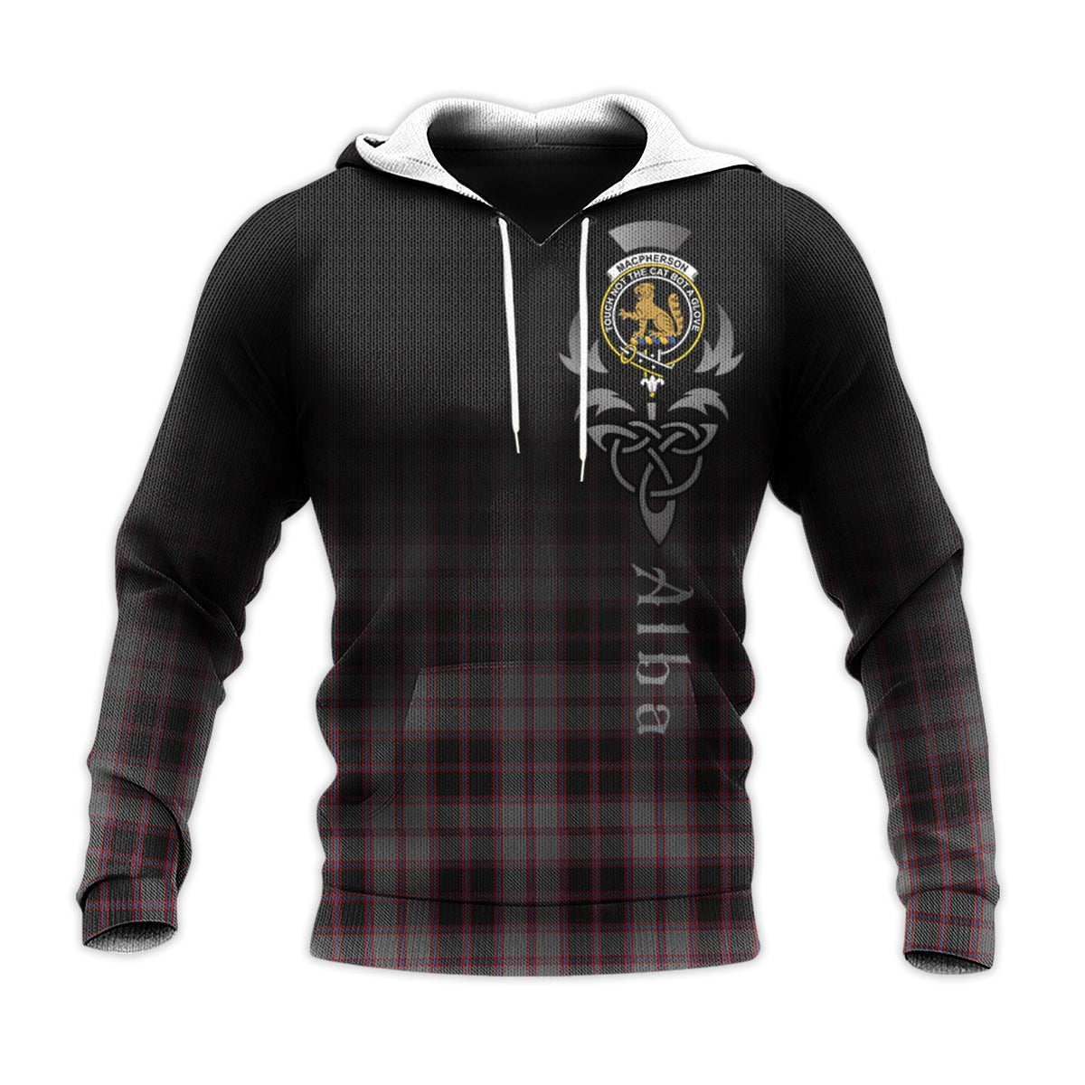 MacPherson Hunting Tartan Hoodie - Alba Celtic Style