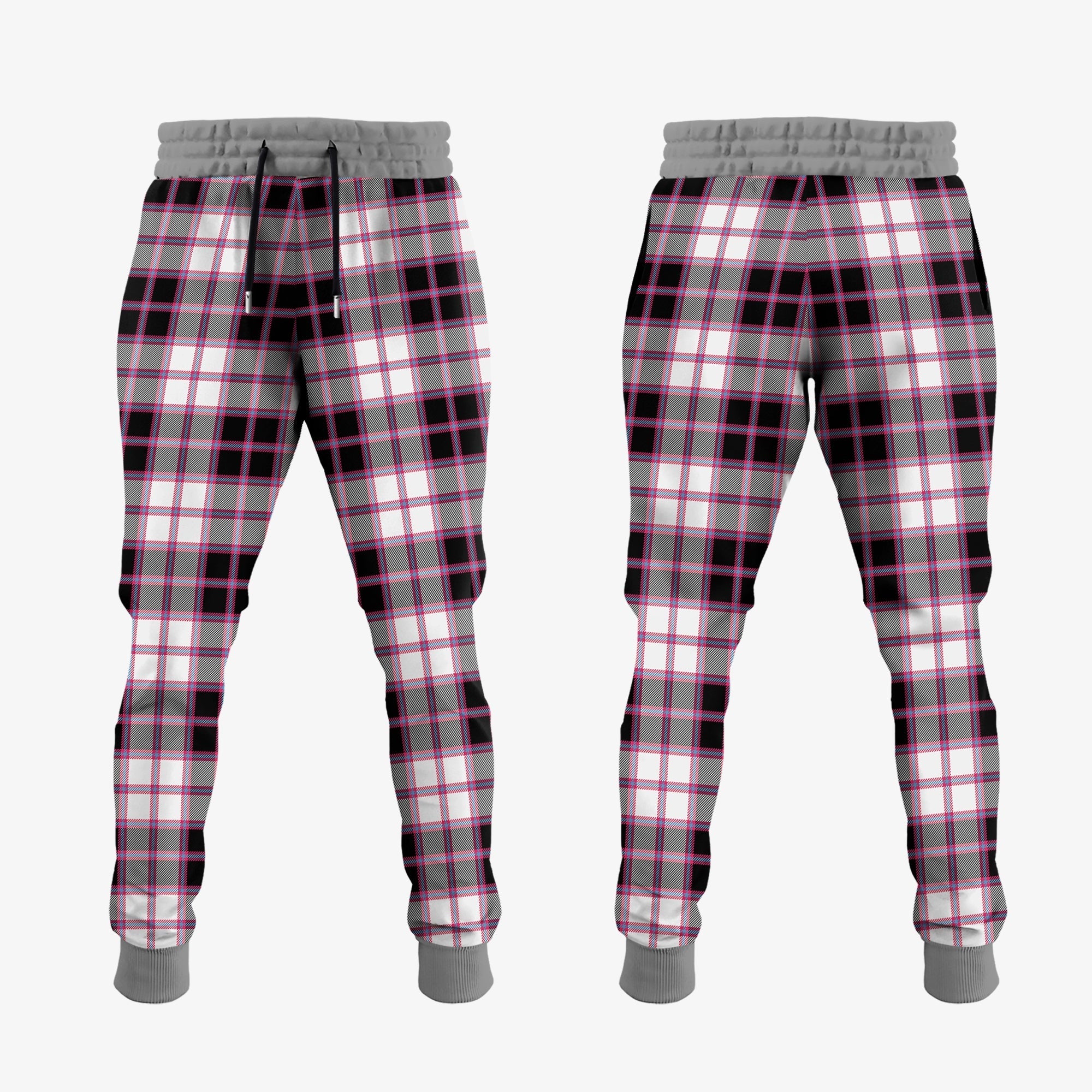 MacPherson Hunting Modern Tartan Crest Jogger Sweatpants