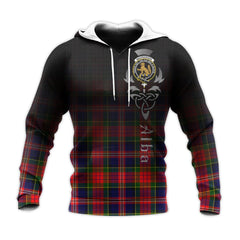 MacPherson Modern Tartan Hoodie - Alba Celtic Style