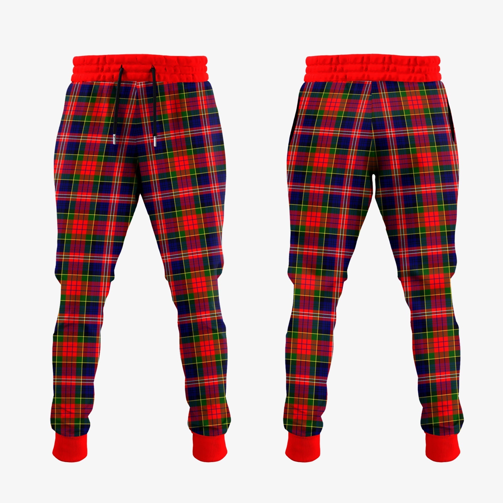 MacPherson Modern Tartan Crest Jogger Sweatpants