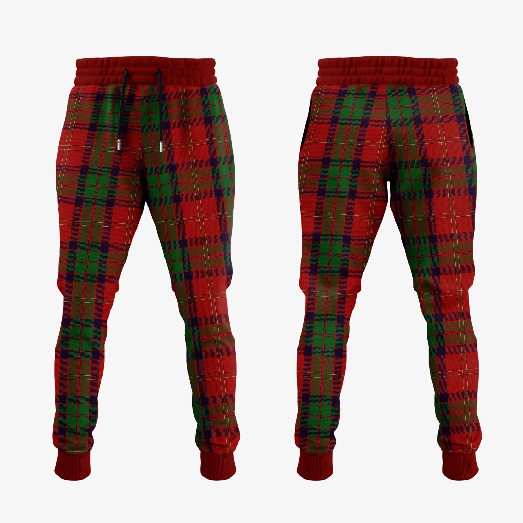 MacPherson Of Cluny Tartan Crest Jogger Sweatpants