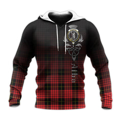MacQueen Modern Tartan Hoodie - Alba Celtic Style