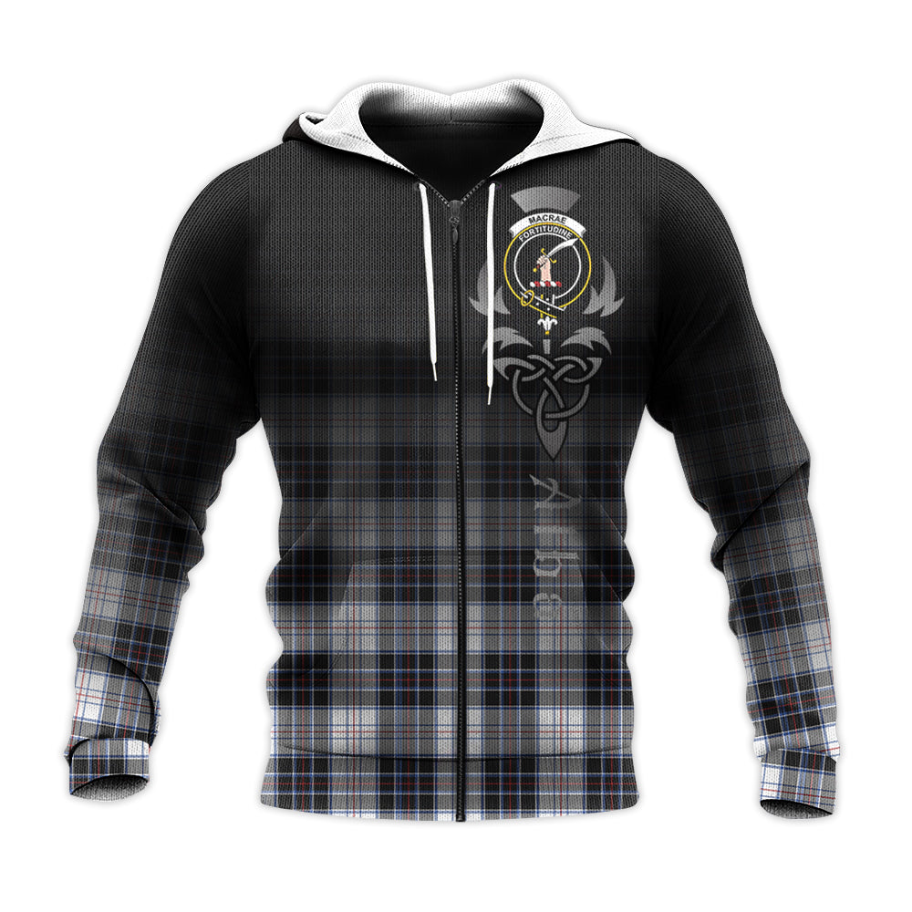 MacRae Dress Modern Tartan Hoodie - Alba Celtic Style