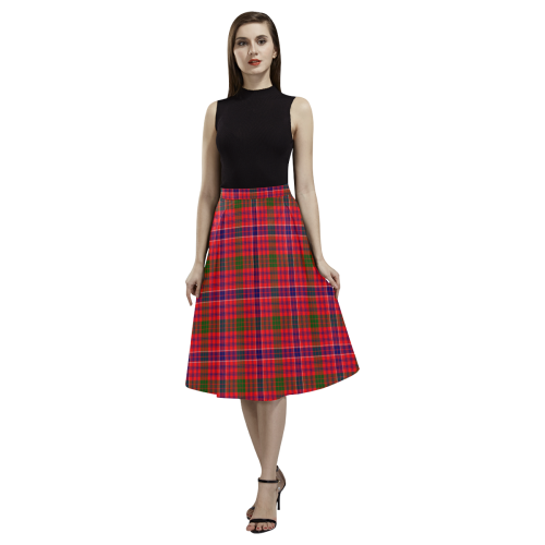 MacRae Modern Tartan Aoede Crepe Skirt