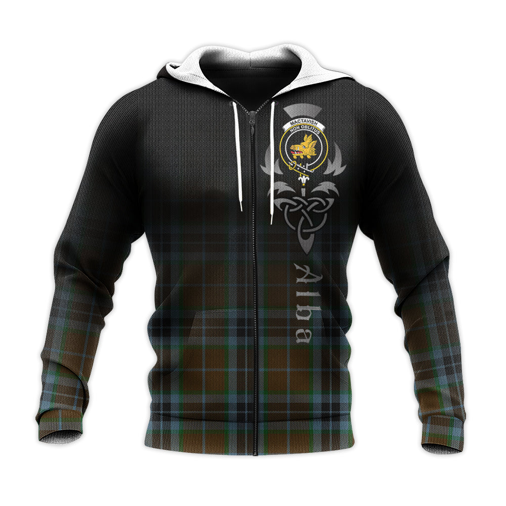 MacTavish Hunting Tartan Hoodie - Alba Celtic Style