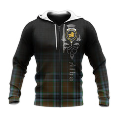 MacTavish Hunting Tartan Hoodie - Alba Celtic Style