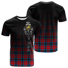 MacTavish Modern Tartan Crest T-shirt - Alba Celtic Style