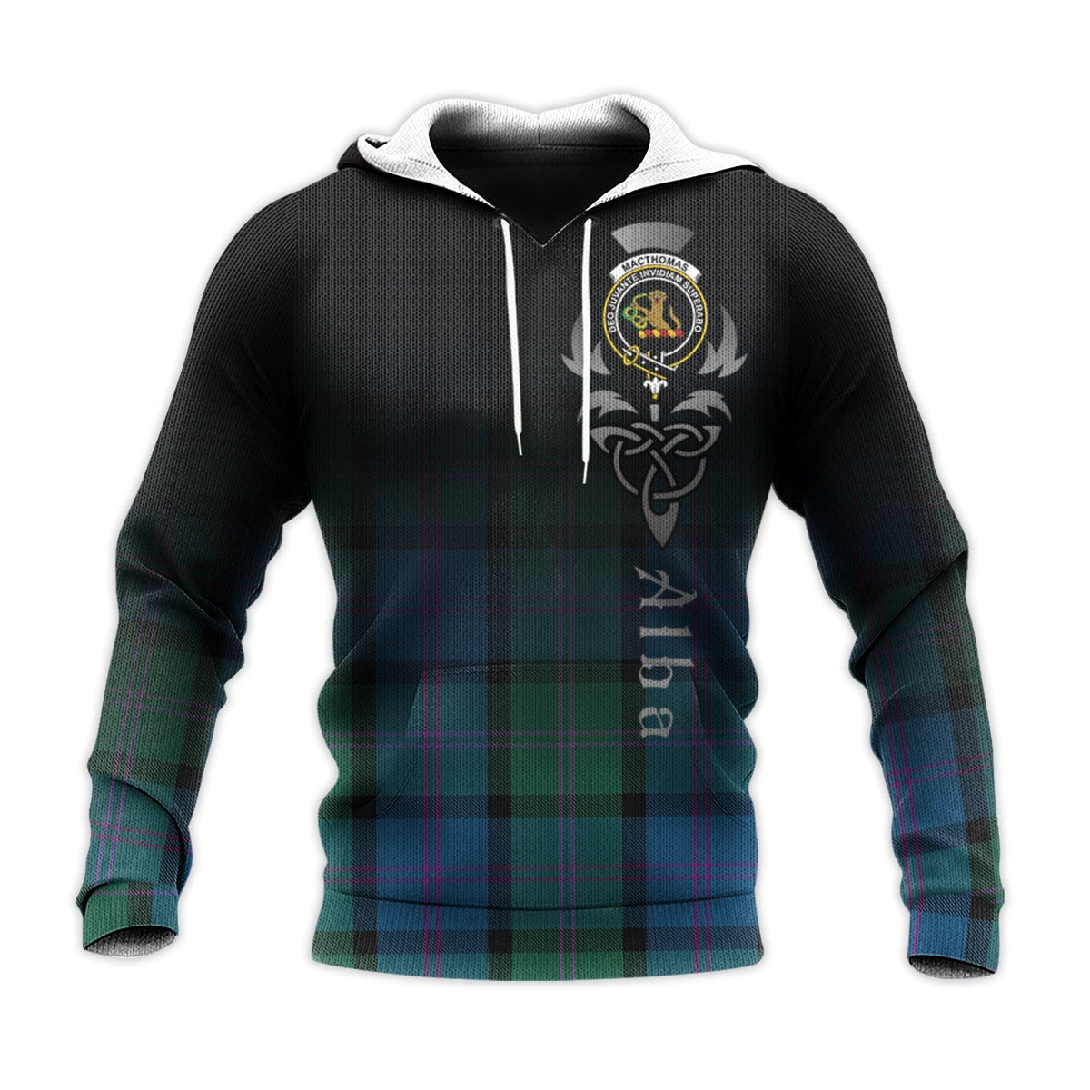 MacThomas Tartan Hoodie - Alba Celtic Style