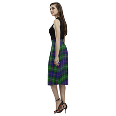 MacThomas Modern Tartan Aoede Crepe Skirt