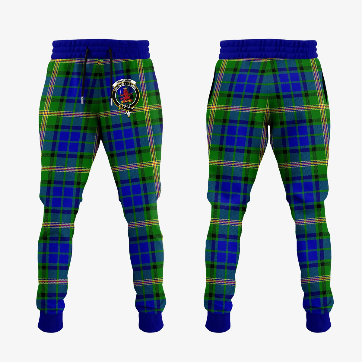 Maitland Tartan Crest Jogger Sweatpants