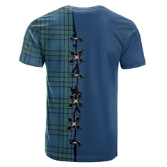 Matheson Hunting Ancient Tartan T-shirt - Lion Rampant And Celtic Thistle Style