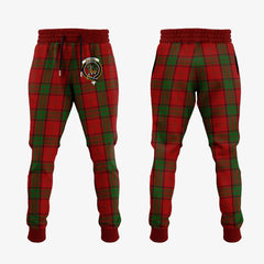 Maxwell Tartan Crest Jogger Sweatpants