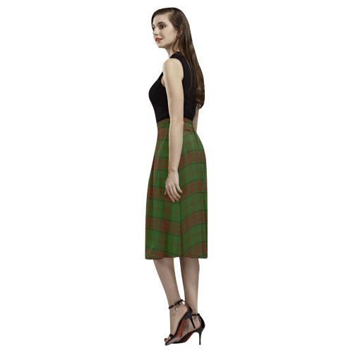 Maxwell Hunting Tartan Aoede Crepe Skirt