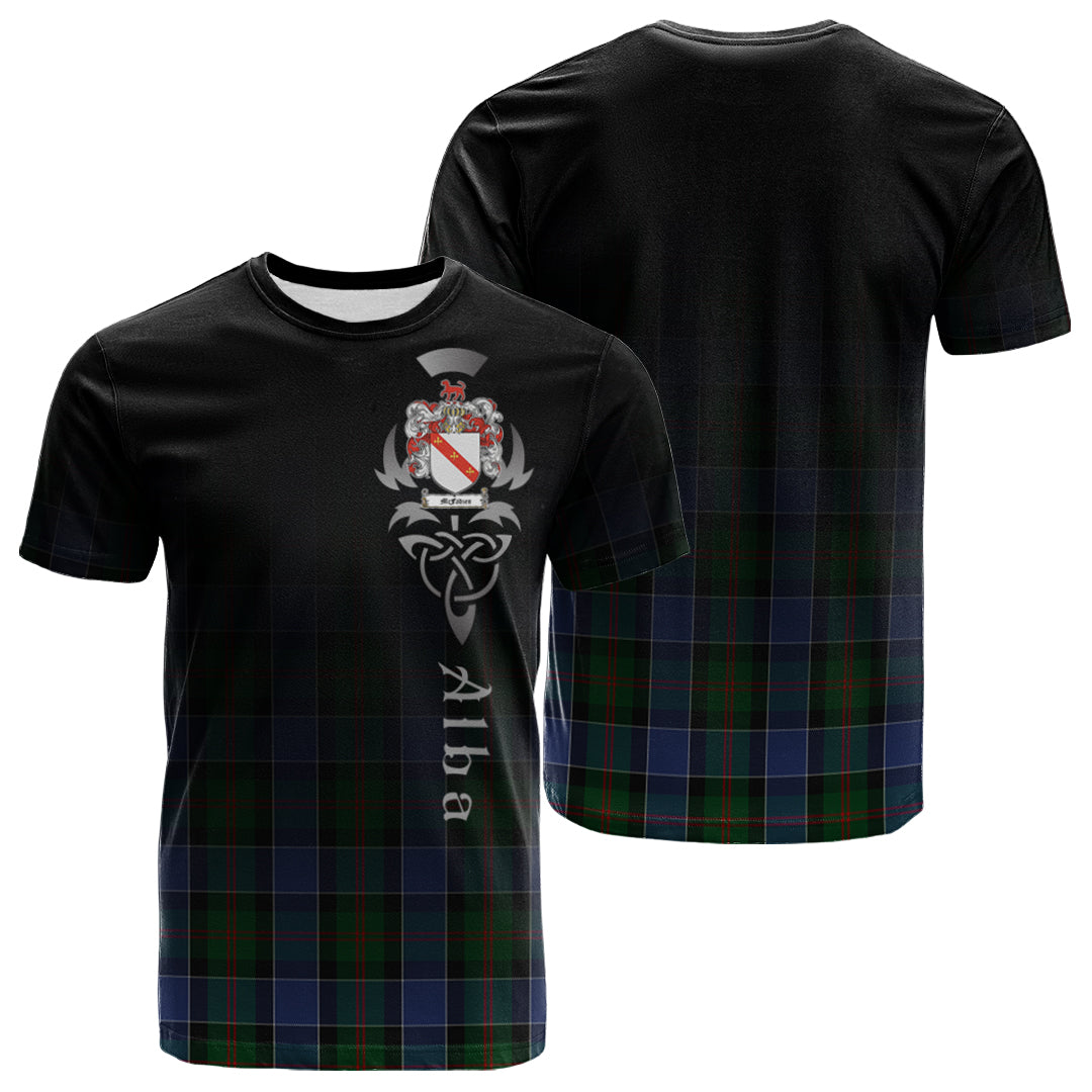 McFadzen 01 Tartan Crest T-shirt - Alba Celtic Style