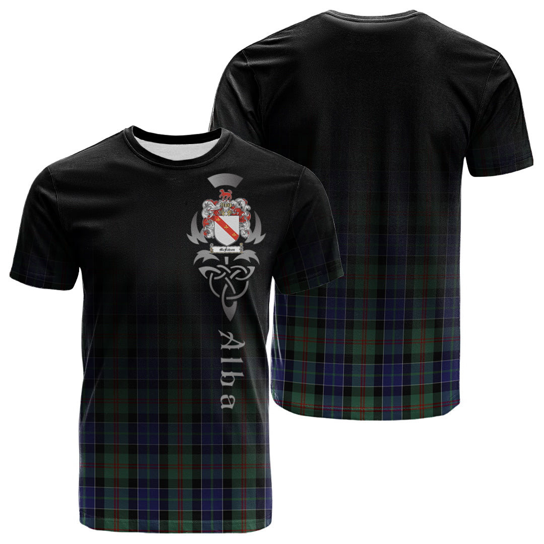 McFadzen 02 Tartan Crest T-shirt - Alba Celtic Style