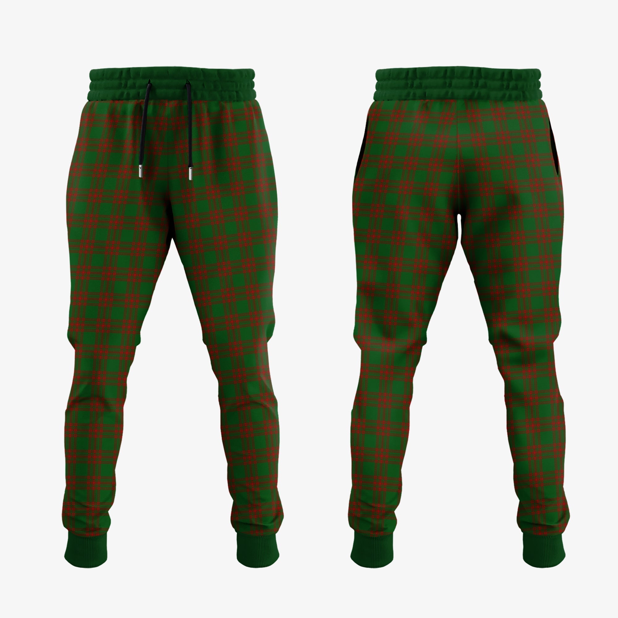 Menzies Tartan Crest Jogger Sweatpants