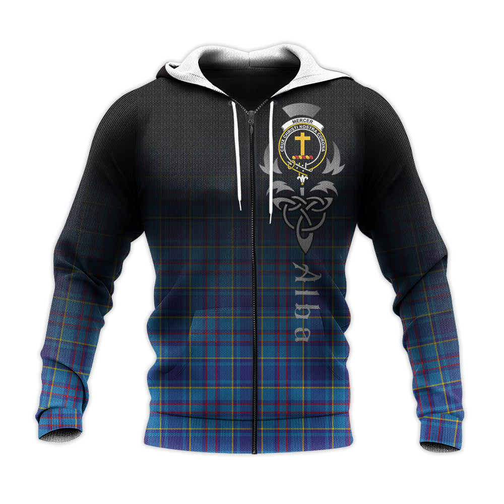 Mercer Modern Tartan Hoodie - Alba Celtic Style