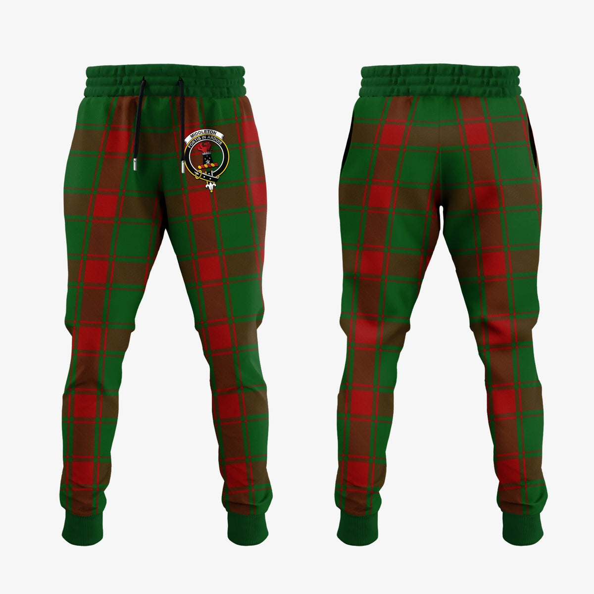 Middleton Tartan Crest Jogger Sweatpants