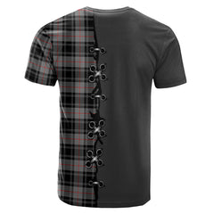 Moffat Modern Tartan T-shirt - Lion Rampant And Celtic Thistle Style