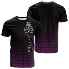 Montgomery Modern Tartan Crest T-shirt - Alba Celtic Style