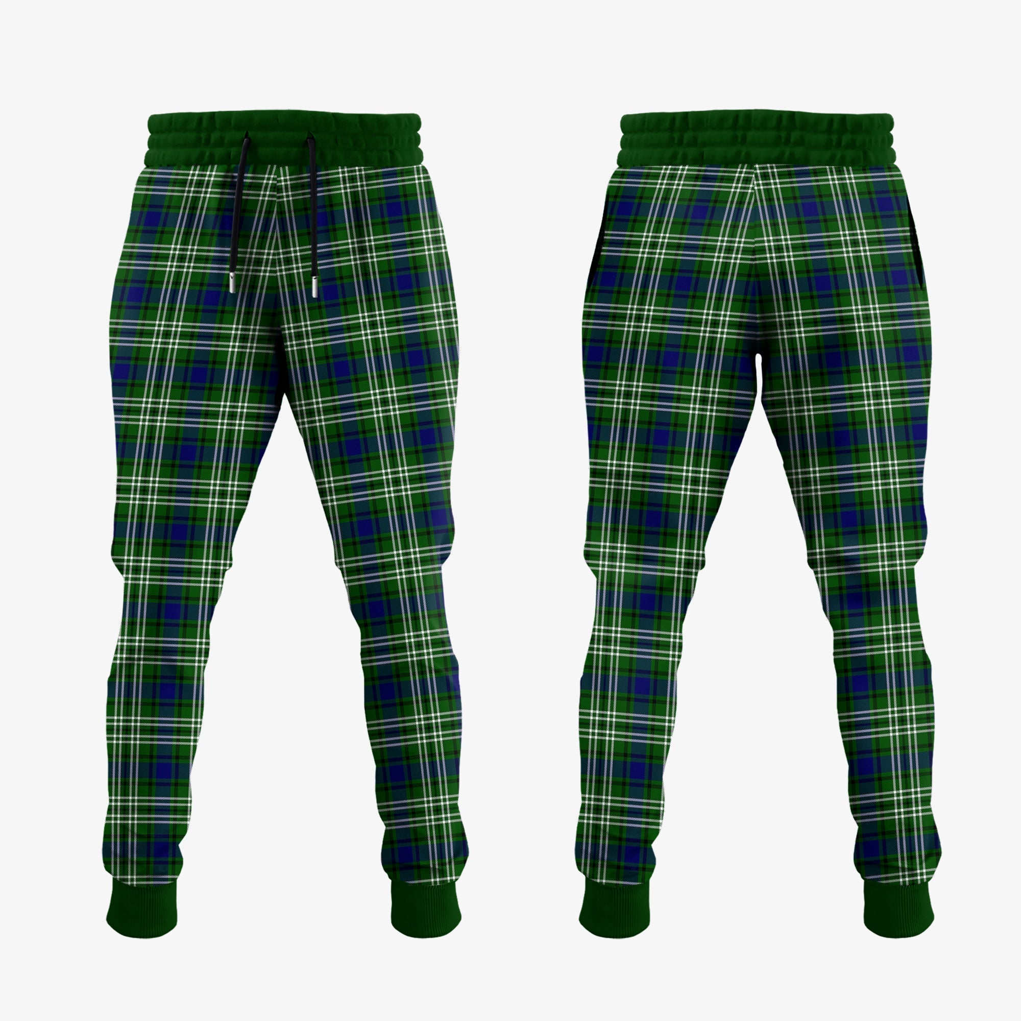 Mow Tartan Crest Jogger Sweatpants