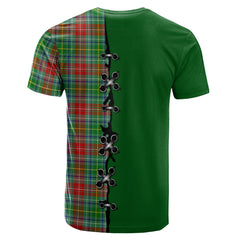 Muirhead Tartan T-shirt - Lion Rampant And Celtic Thistle Style