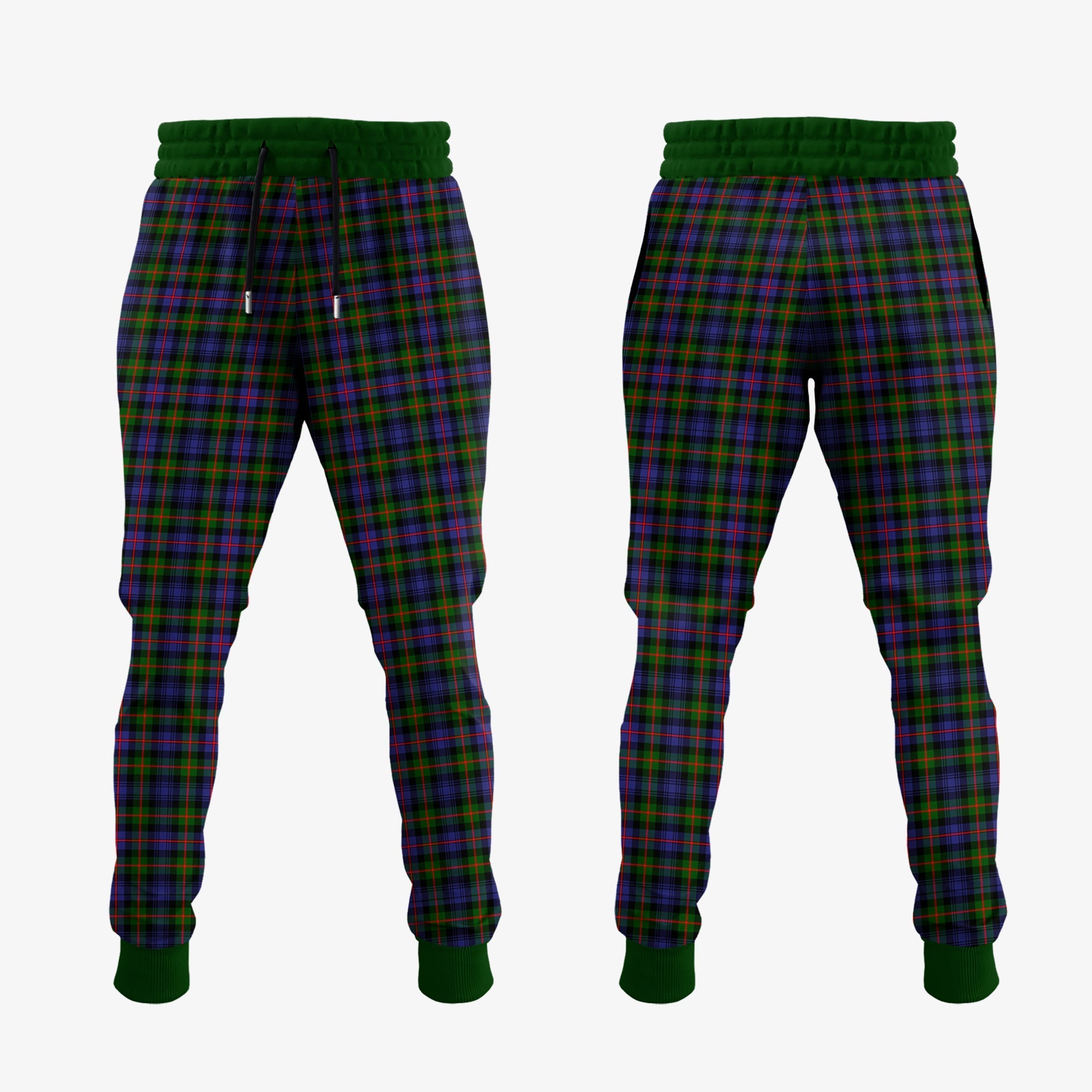 Murray Of Atholl Modern Tartan Crest Jogger Sweatpants