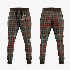 Murray Of Atholl Weathered Tartan Crest Jogger Sweatpants