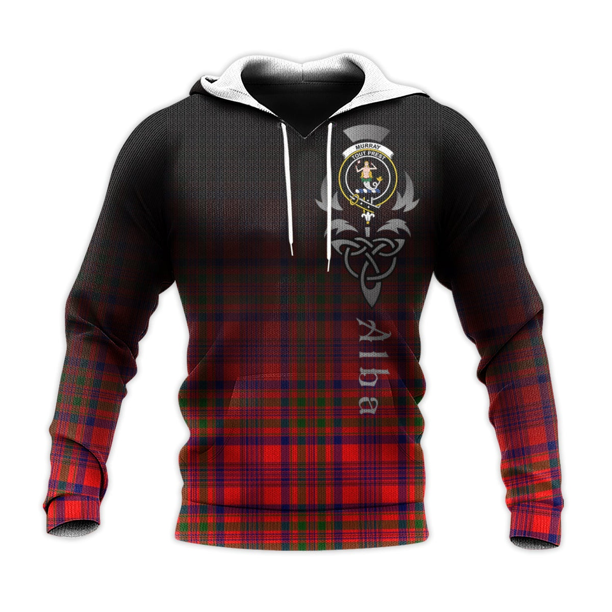 Murray Of Tulloch Modern Tartan Hoodie - Alba Celtic Style