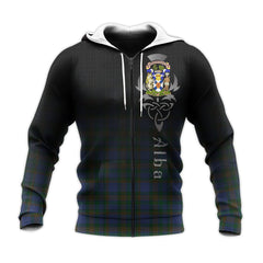 NovaScotia District Tartan Hoodie - Alba Celtic Style