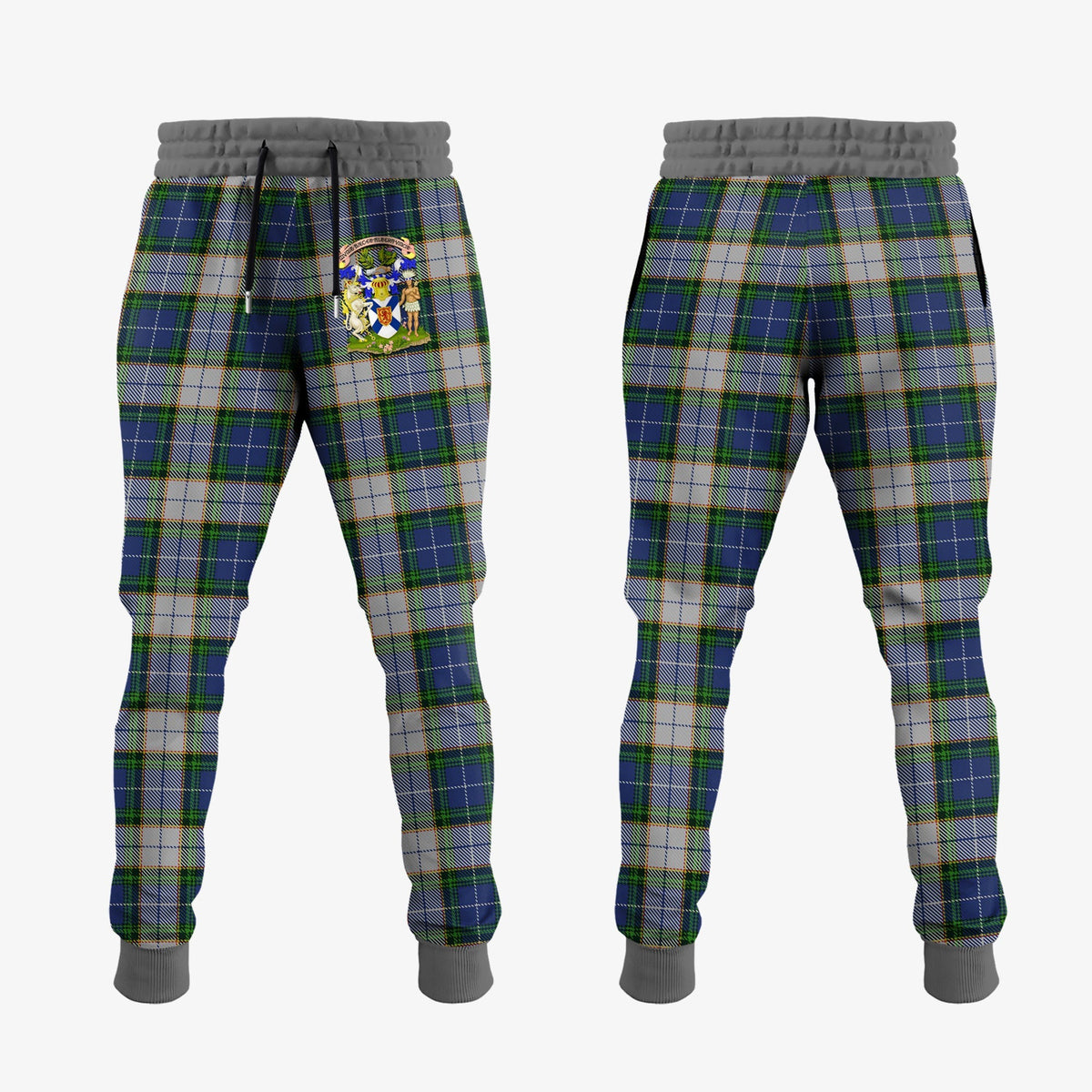 NovaScotia District Dress Tartan Crest Jogger Sweatpants