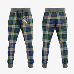 NovaScotia District Dress Tartan Crest Jogger Sweatpants