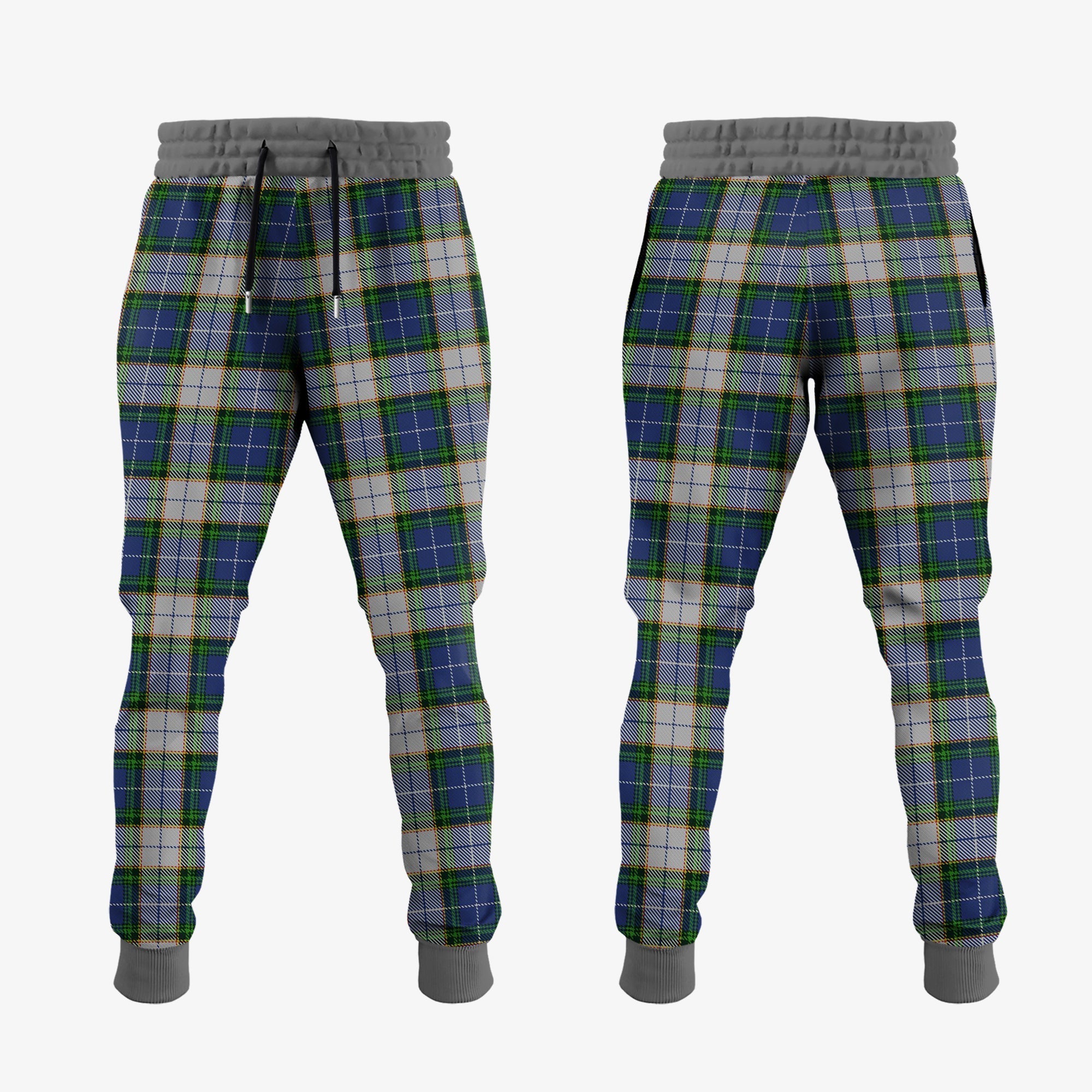 NovaScotia District Dress Tartan Crest Jogger Sweatpants