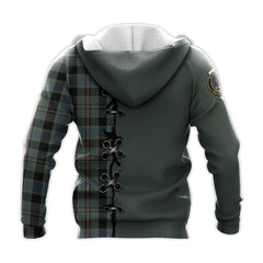 Ogilvie (Ogilvy) Hunting Tartan Hoodie - Lion Rampant And Celtic Thistle Style