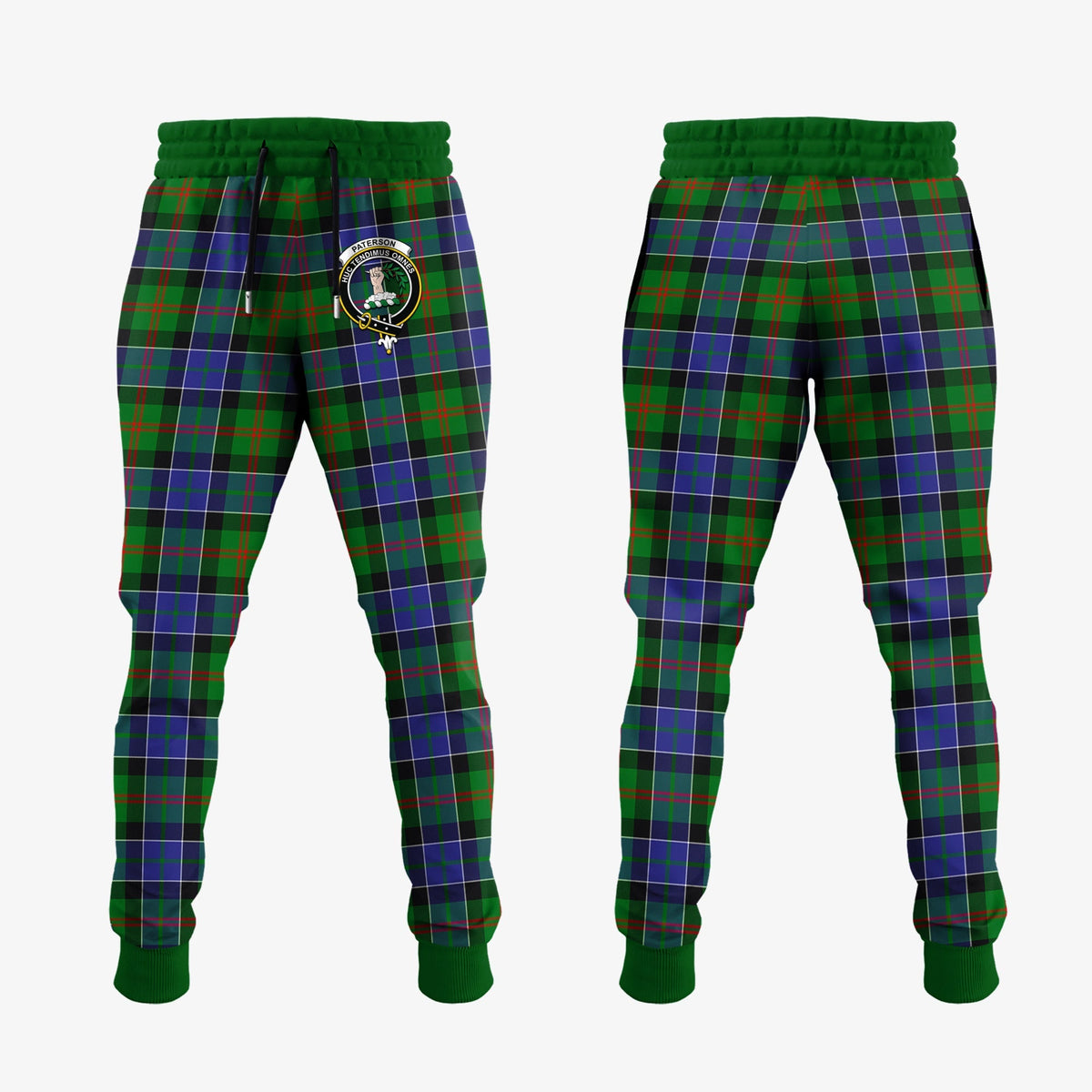 Paterson Tartan Crest Jogger Sweatpants