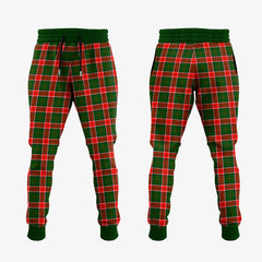 Pollock Modern Tartan Crest Jogger Sweatpants