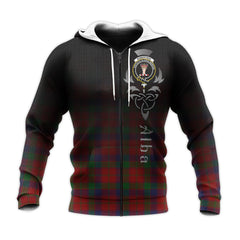 Robertson Tartan Hoodie - Alba Celtic Style